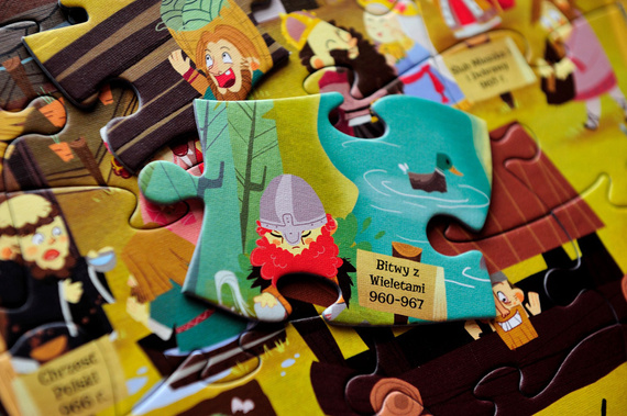 Puzzle historyczne - Początki państwa polskiego OUTLET