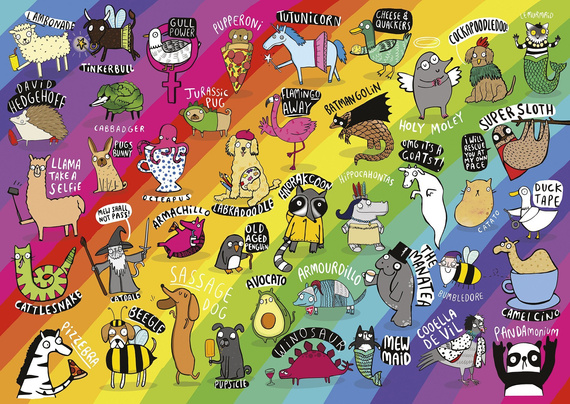 Puzzle 500 el. Słowne skojarzenia