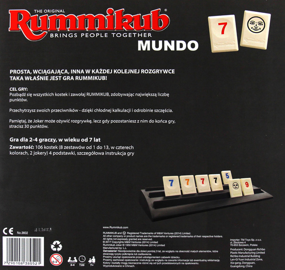 Rummikub Mundo