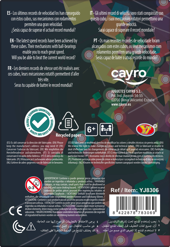 Kostka MoYu 3x3x3 - Guanlong - poziom 3/5 (YJ8306)