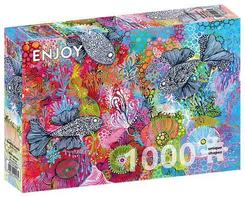 Puzzle 1000 el. Kolorowe głębiny