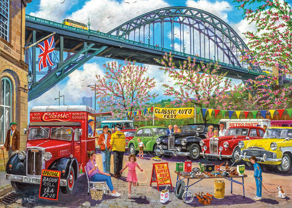 Puzzle 500 el. XL Newcastle / Anglia