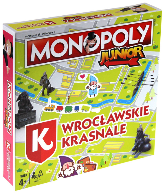 Monopoly Junior Wrocławskie Krasnale