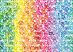 PQ Puzzle 1000 el. JOSIE LEWIS Kolorowe trójkąty