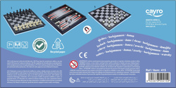 Szachy / Warcaby / Backgammon (wersja magnetyczna) (415)