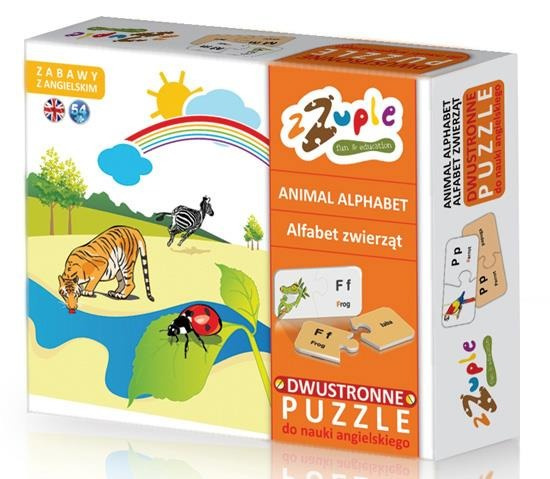 zZuple - nauka angielskiego: Alfabet zwierząt