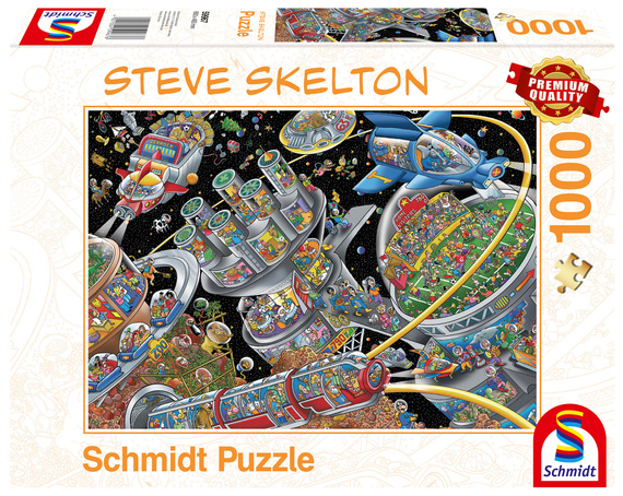 PQ Puzzle 1000 el. STEVE SKELTON Kosmiczna kolonia