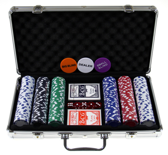 Żetony pokerowe 300 szt. 11.5 g (DR-300)
