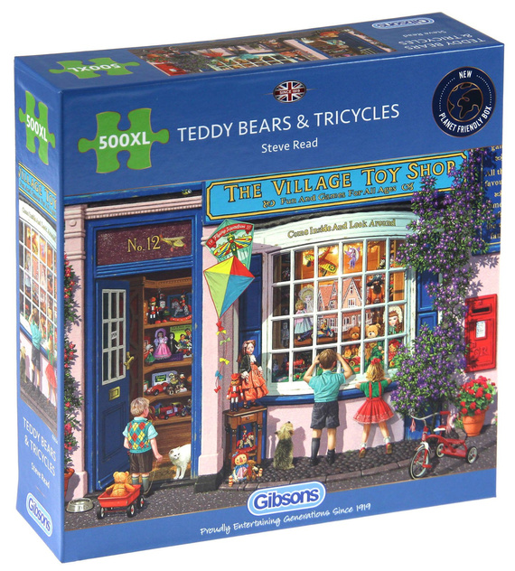 Puzzle 500 el. XL Sklep z zabawkami