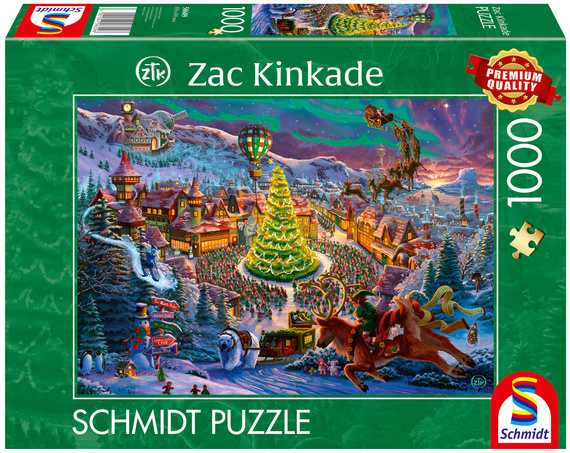 PQ Puzzle 1000 el. ZAC KINKADE Biegun północny