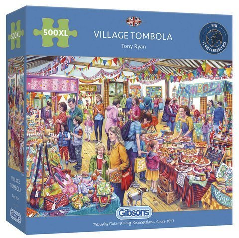 Puzzle 500 el. XL Kiermasz rozmaitości