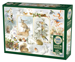 Puzzle 1000 el. Dziennik przyrodniczy: Zima