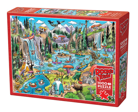 Puzzle 1000 el. Weekend w kajaku
