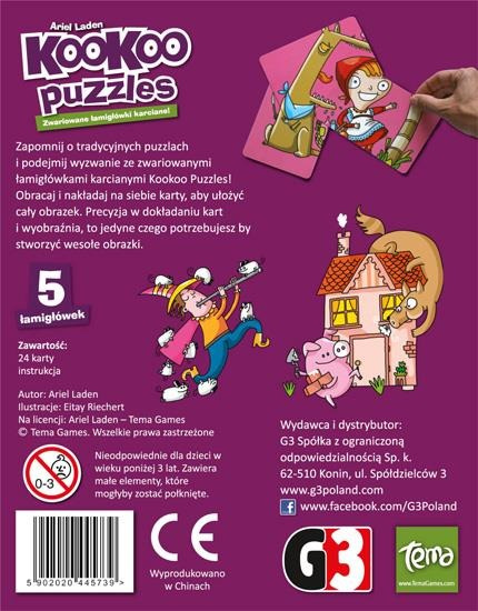KooKoo Puzzles - Bajki OUTLET
