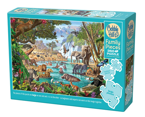 Puzzle 350 el. Rzeka życia