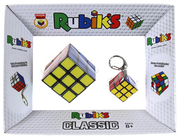 Kostka Rubika - Zestaw 3x3x3 + brelok 3x3x3 (Classic)