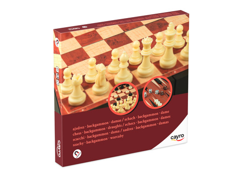 Szachy / Warcaby / Backgammon (wersja magnetyczna) (446)