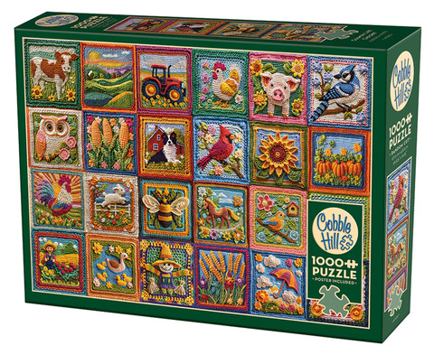 Puzzle 1000 el. Wiejskie życie