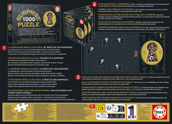 Puzzle 1000 el. (Surprise Puzzle) Piłka nożna