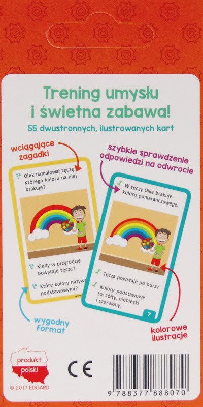 Karty edukacyjne - Zabawy logiczne