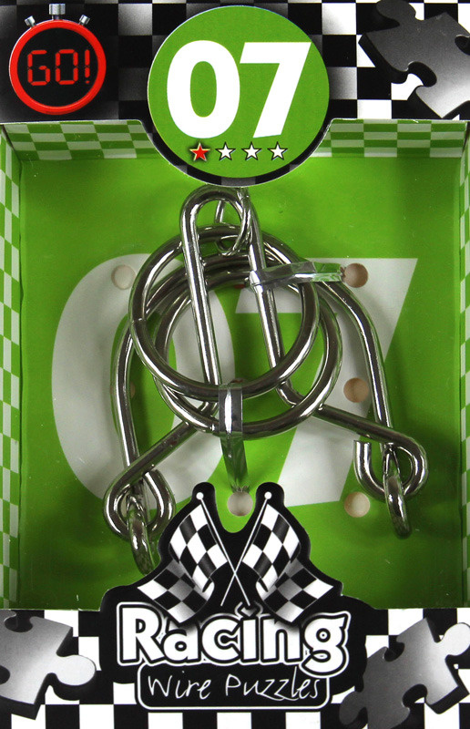 Łamigłówka druciana RACING nr 07 - poziom 1/4