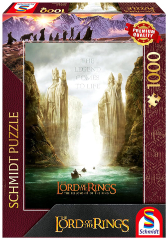PQ Puzzle 1000 el. Władca Pierścieni: Drużyna pierścienia OUTLET