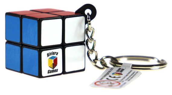 Brelok do kluczy z kolorową kostką 2x2x2 (standard)