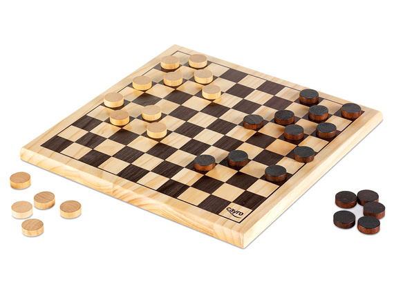 Warcaby drewniane (634)