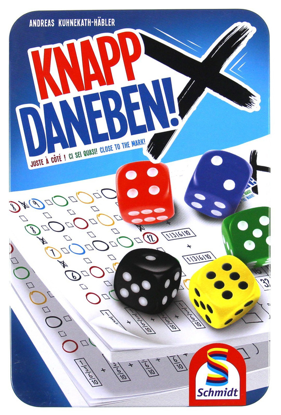 Knapp Daneben! - Blisko znaku! (w metalowej puszce)