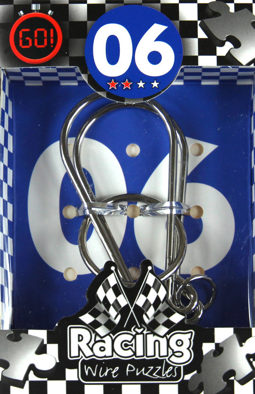 Łamigłówka druciana RACING nr 06 - poziom 2/4