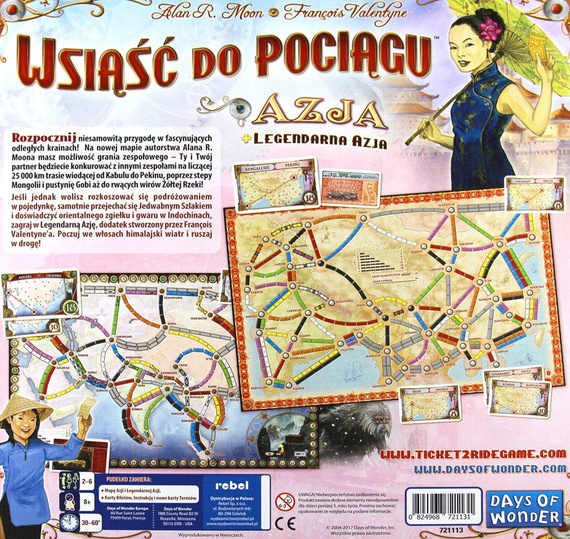 Wsiąść do pociągu: Azja