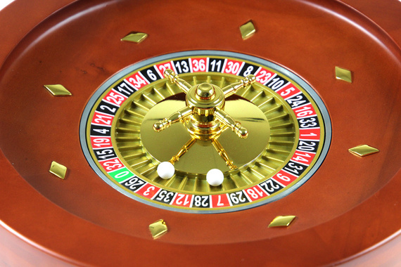 Ruletka mahoniowa profesjonalna śr. 36 cm (HG)