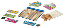 Bingo (Loteria Lotto) w drewnianym pudełku (749)