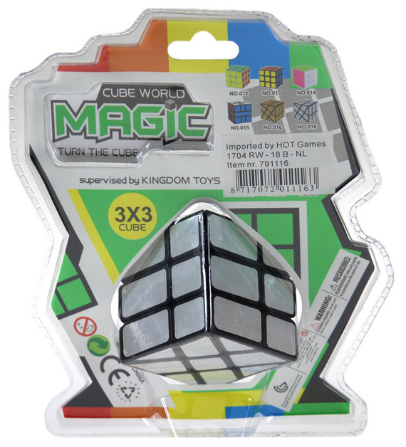 Kostka Magic Cube 6x9 (srebrna) (HG - 791116)