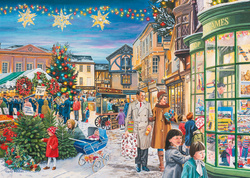Puzzle 4 x 500 el. Magia świąt Bożego Narodzenia