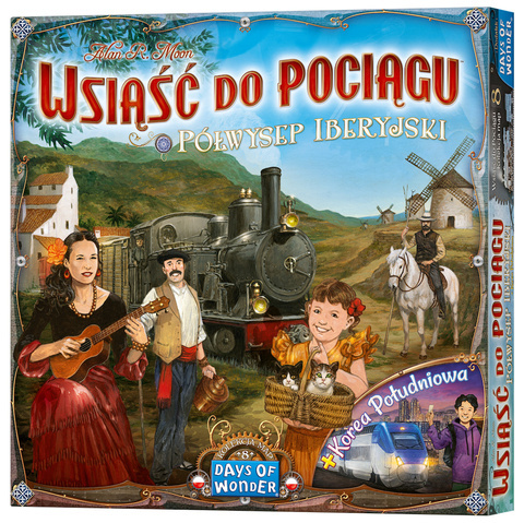 Wsiąść do pociągu: Półwysep Iberyjski / Korea Południowa