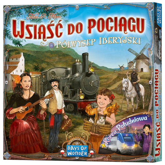 Wsiąść do pociągu: Półwysep Iberyjski / Korea Południowa