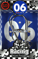 Łamigłówka druciana RACING nr 06 - poziom 2/4