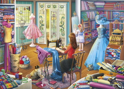 Puzzle 500 el. XL Córka krawcowej