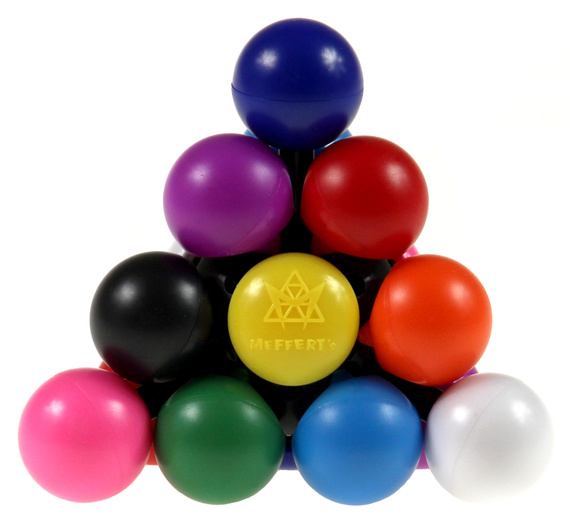 Pyraminx Marble - łamigłówka Recent Toys - poziom 5/5