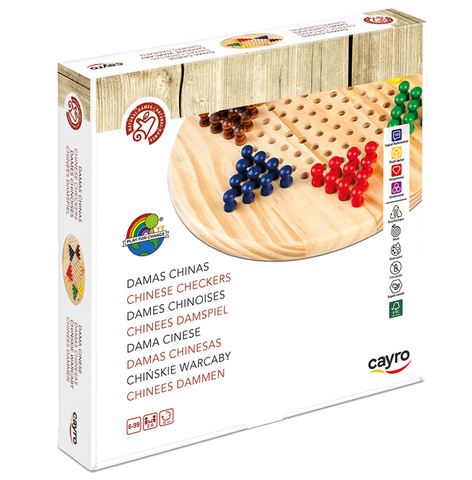 Halma (Chińskie warcaby) (drewniana) (631)