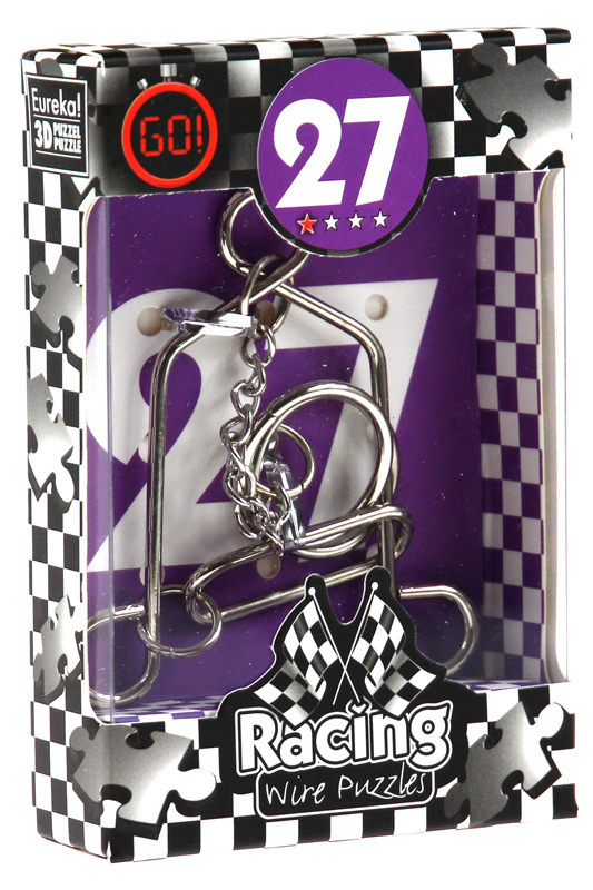 Łamigłówka druciana RACING nr 27 - poziom 1/4