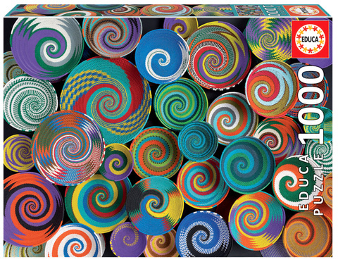 Puzzle 1000 el. Afrykańskie kosze
