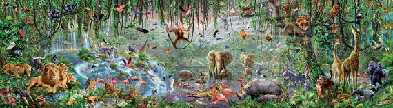 Puzzle 33600 el. Dzika przyroda OUTLET