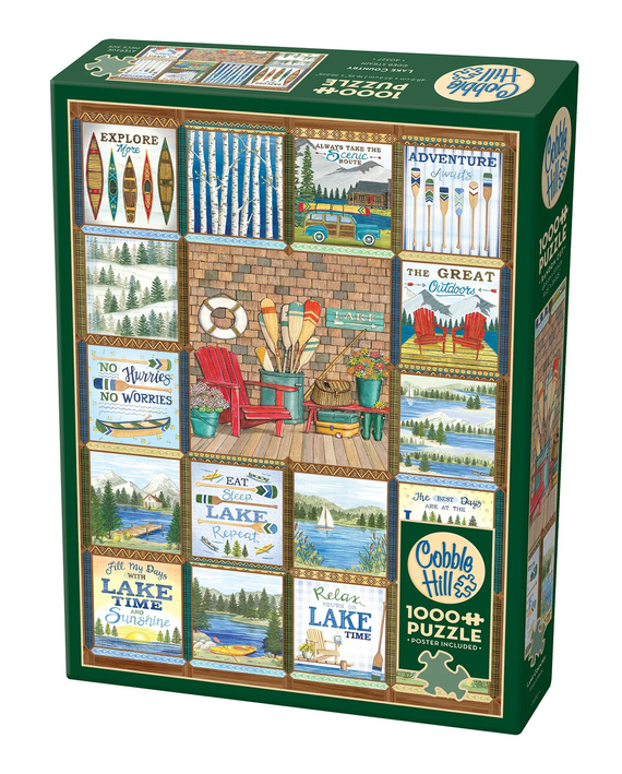 Puzzle 1000 el. Kraina Wielkich Jezior