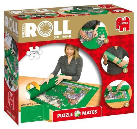 Zwijana mata do puzzli 500 el. - 1000 el. - 1500 el. (900x600 mm)