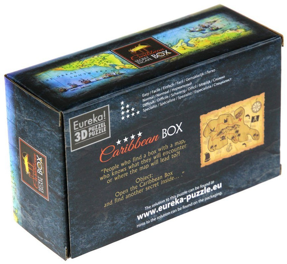 Łamigłówka ESCAPE BOX - Caribbean Secret - poziom 4/4