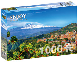 Puzzle 1000 el. Wulkan Etna / Sycylia / Włochy