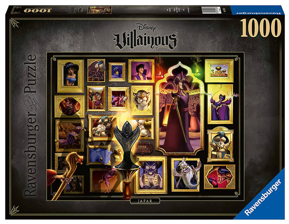 Puzzle 1000 el. Aladyn (Złoczyńcy Disneya - Dżafar)