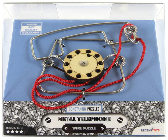 Metal Telephone - łamigłówka Recent Toys - poziom 4/5